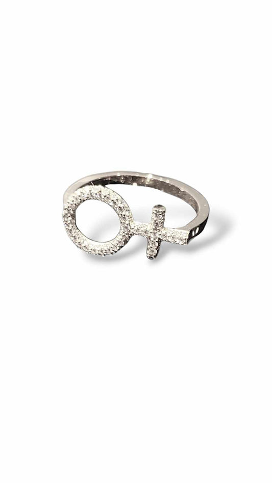 She Diamond Ring White Gold