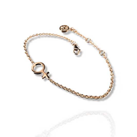 She Chain Bracelet Gold