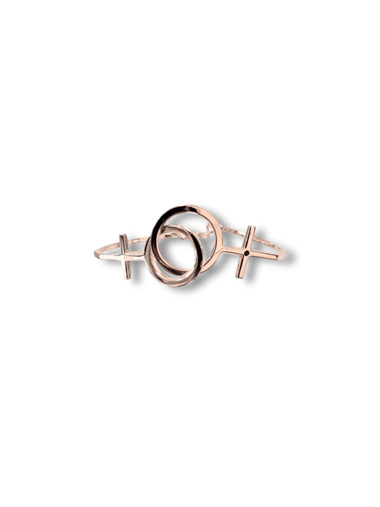 She Sisterhood Bracelet Rose Gold